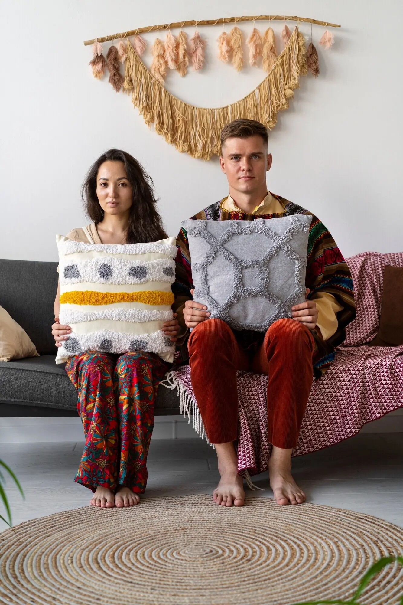 Lebensweise von Menschen, die in Boho-Innenräumen leben